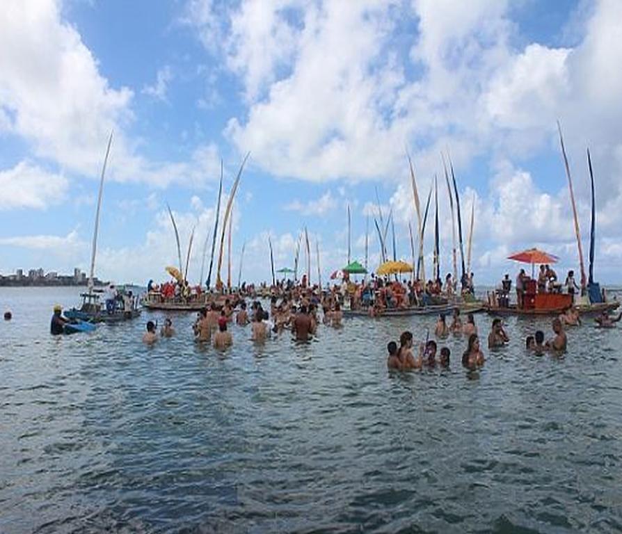 Pousada Piratas Di San Rocco Maceio  Bagian luar foto